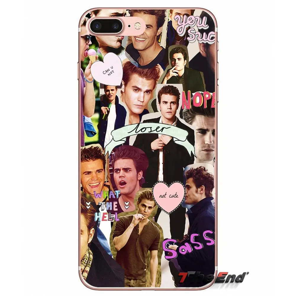 Чехол для телефона Huawei G7 G8 Ascend P7 P8 P9 Lite Honor 4C 5X 5C 6X Mate 7 8 9 Y3 Y5 Y6 II Pro Paul Wesley The Vampire