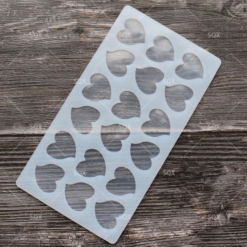 

18 hearts Shape Silicone Chocolate Mold Bakeware Birthday Cake Cookie Decorating Tools Chocolate Mould Free Shopping SA38