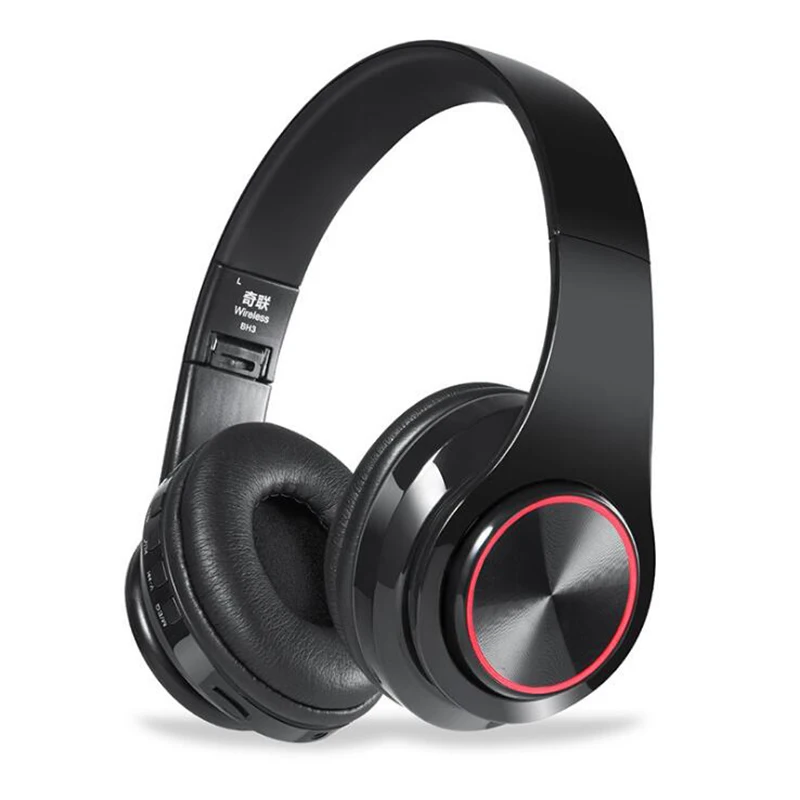 BH3 Wireless Bluetooth Headphone 3.5mm Wired Sport Gaming Headset Stereo Earphone with Microphone for Phone PC Laptop | Электроника