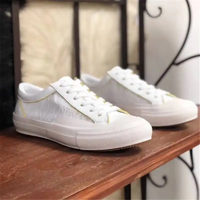 

Hot Sale New Fashion Small White Shoes High Quality Patent Leather Lace-Up Casual Loafers Woman Sneakers