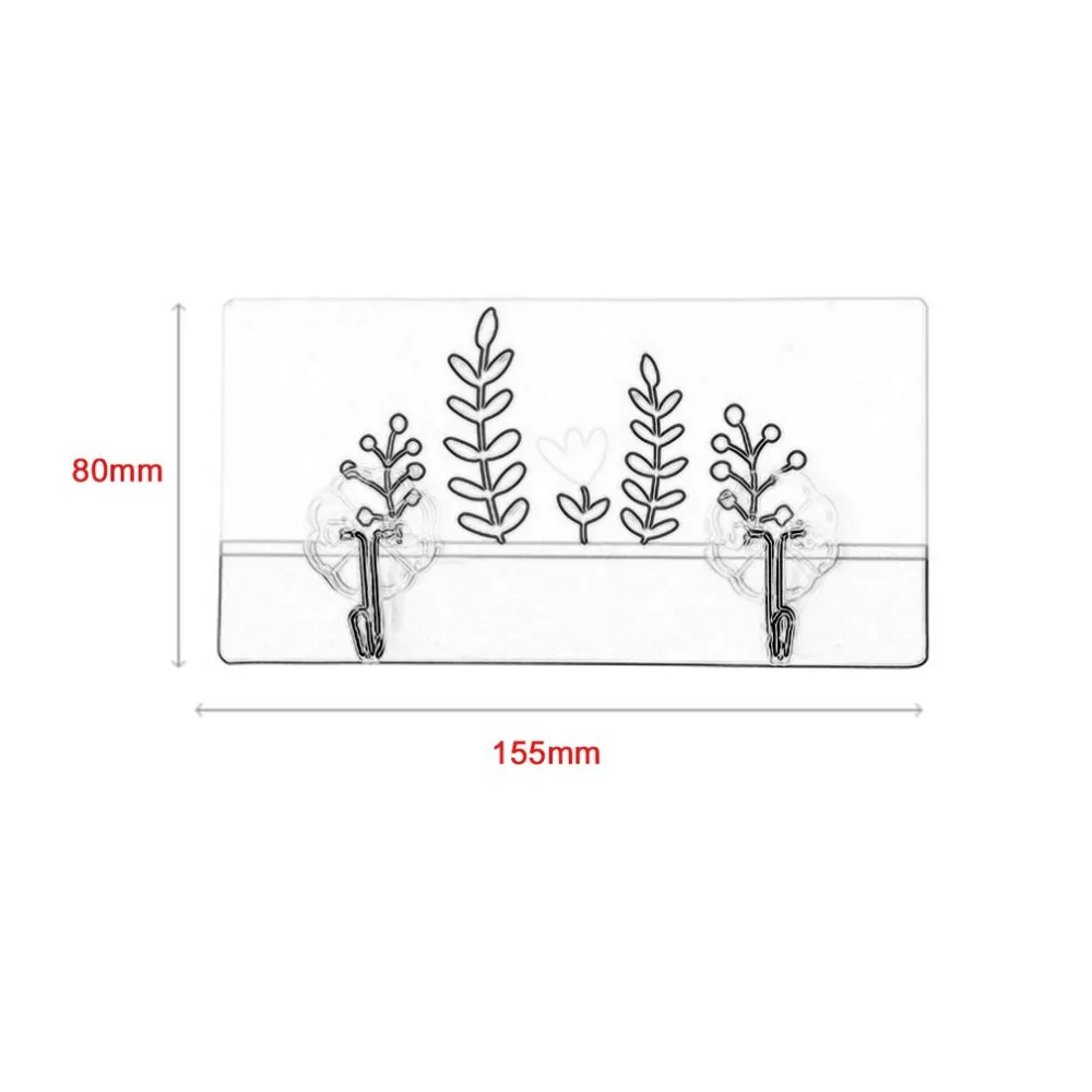 2pcs INNERNEED Super Heavy Duty Hooks Solid Glue No Scratch Double Pack with Electrostatic Adherence Grasses Printing | Обустройство
