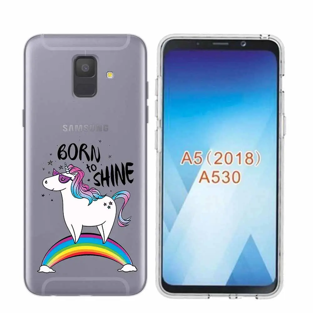 Чехол Arvin Paniting для Samsung A5 очаровательный чехол с животными A6 Plus 2018 защитный