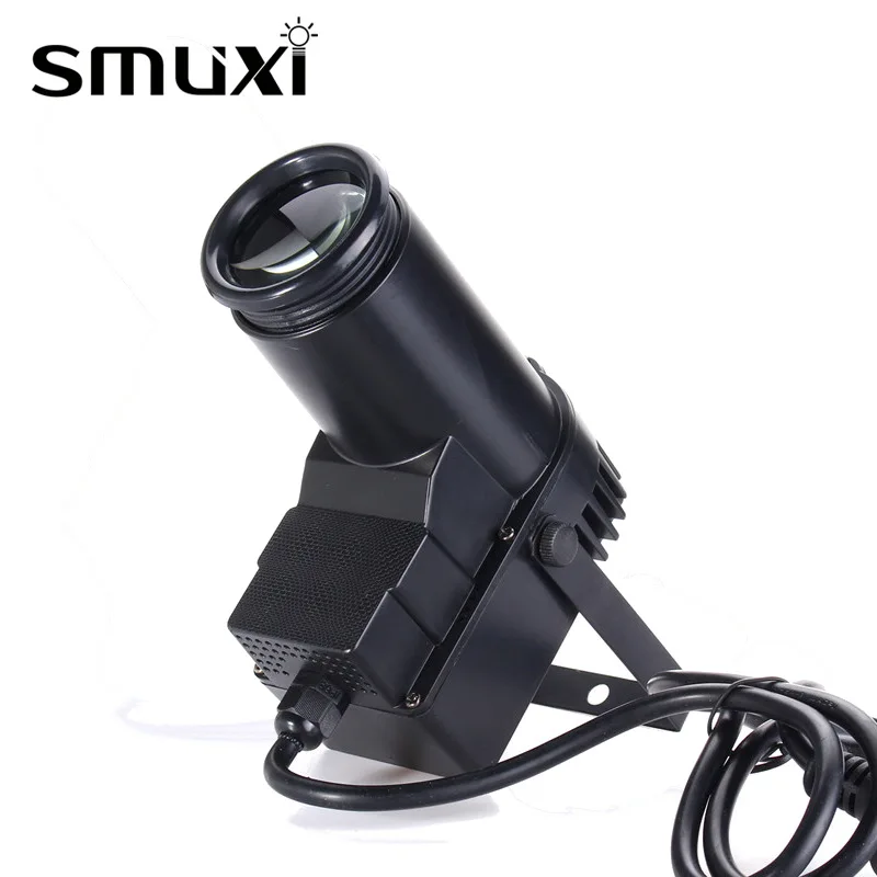 Smuxi 30 Вт AC110-240V DMX RGBW светодиодный светильник Точечный светильник луч Точечный светильник 6CH Профессиональный диско КТВ DJ светильник ing Effect