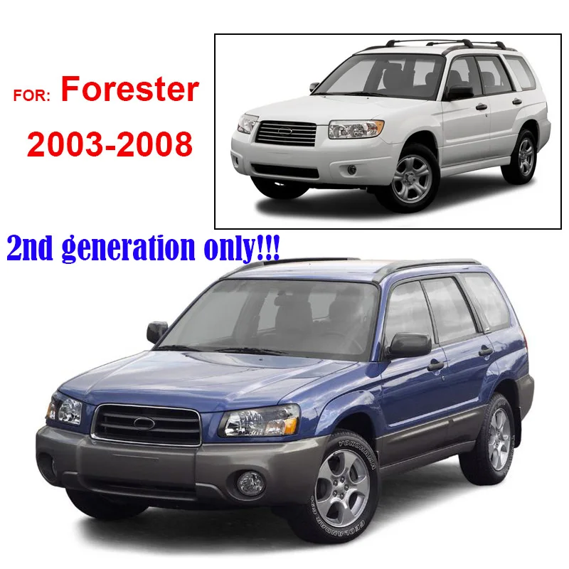 Аксессуары подходят для Subaru Forester 2003-2008 поднос багажника коврик груза напольный