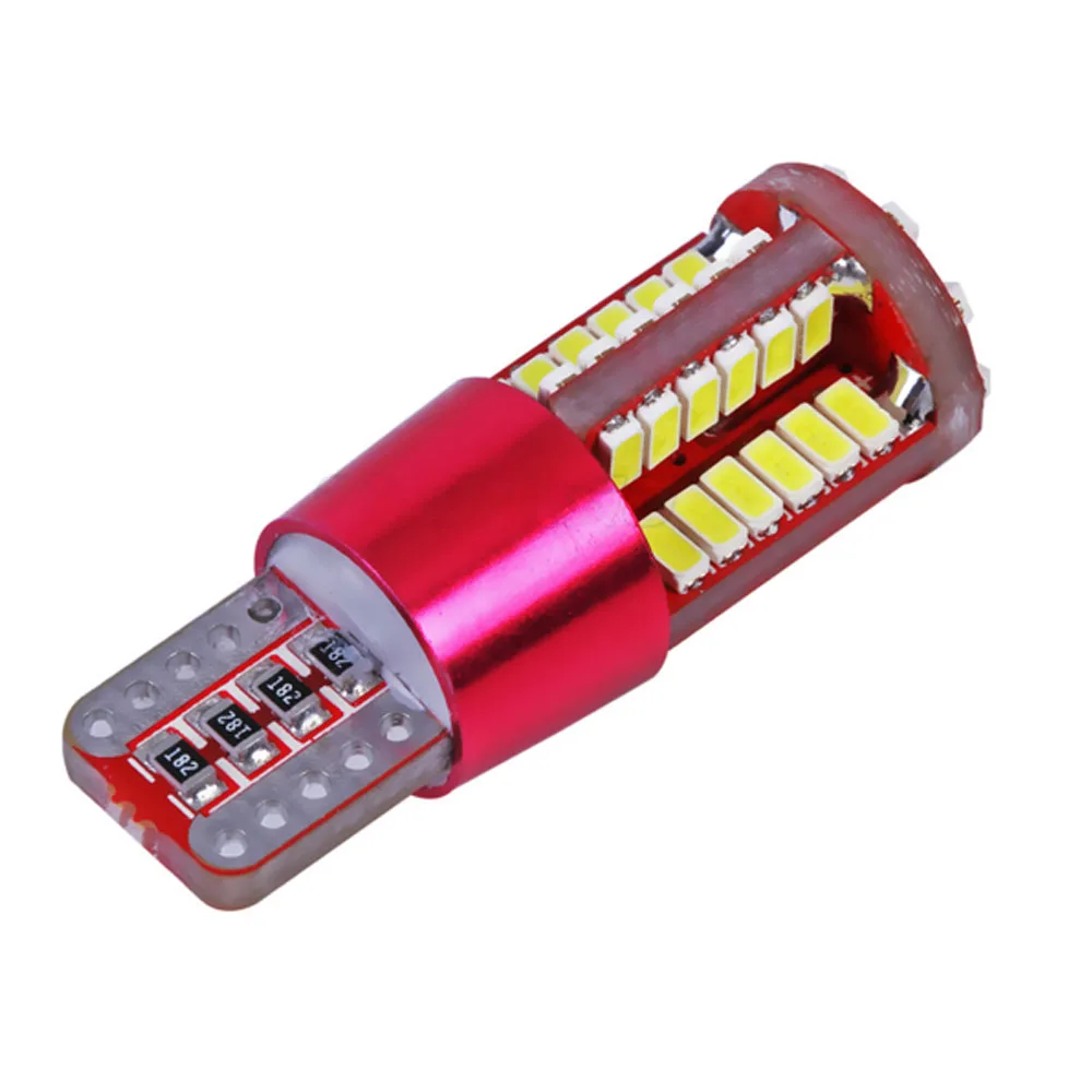 1 шт. супер яркий Canbus T10 194 168 W5W 3014 57 светодиодный SMD 2 W белый теплый автомобильный