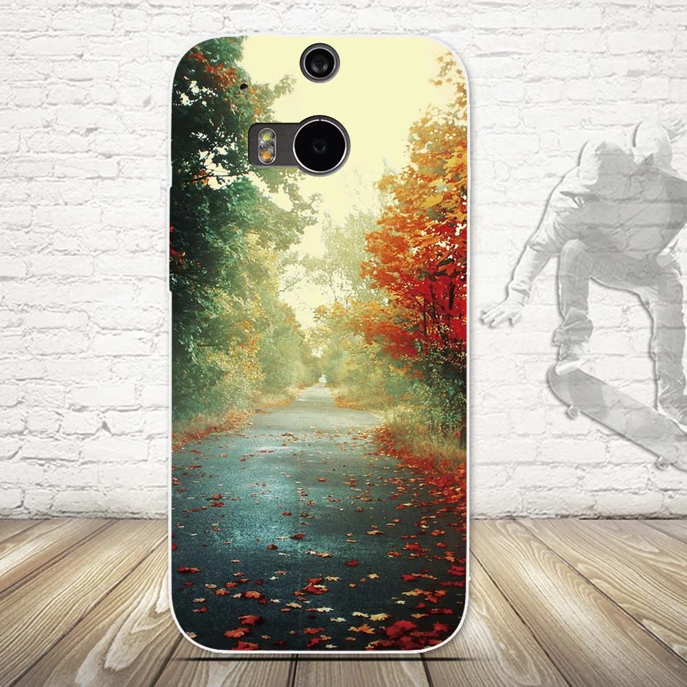 Чехол для HTC One M8 M8s Мягкая силиконовая задняя крышка M8S чехол с принтом в виде