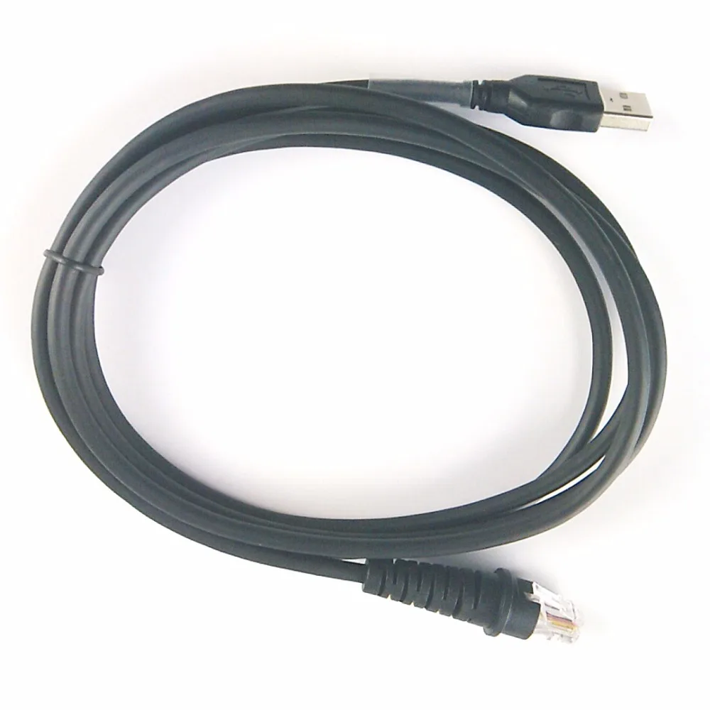 2 шт./лот RS232 к USB сканер штрих кода кабель м (7 футов) для Honeywell Quantum IS3480|lot lot|lot usblots
