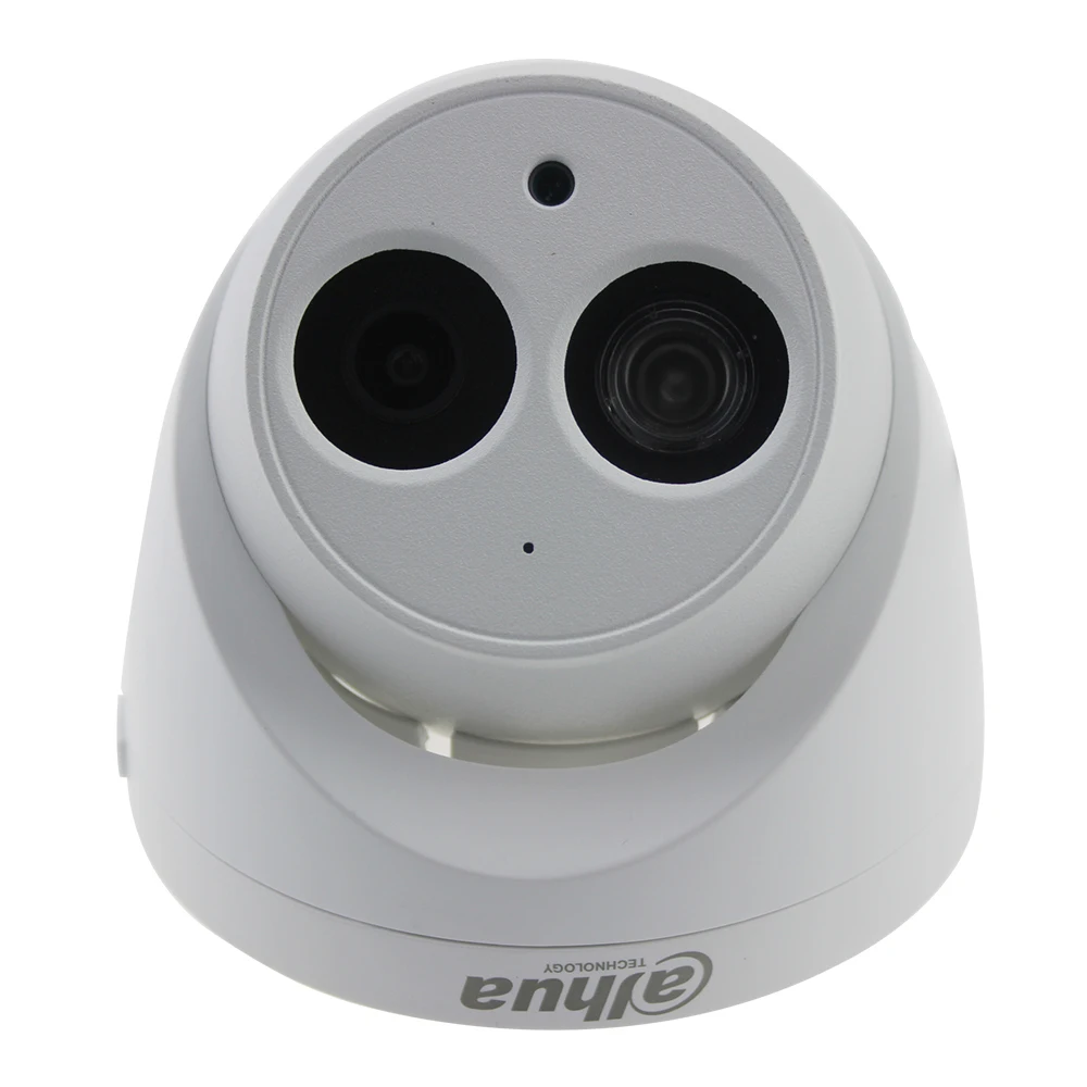Быстрая Доставка Dahua IPC HDW4433C A 4MP POE сетевая CCTV IP камера 2 8 мм 3 6 встроенный