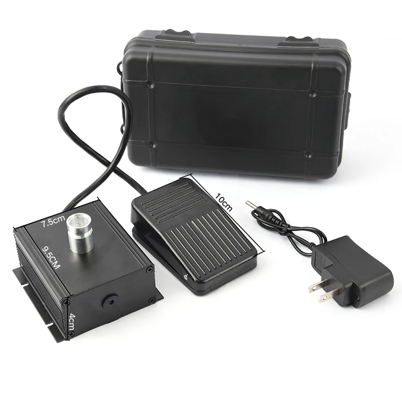 

Dj Laser Lights Rechargeable Pedal switch control DJ Party Lights for Outdoor Camping Disco Live Show Dance Personal props