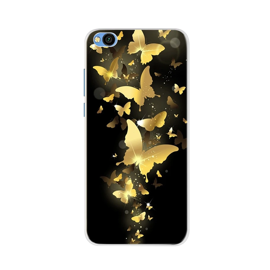 Soft Cat Case Cover For Xiaomi Redmi GO Global Version Bumper Back Coque Phone Silicone 5.0" |