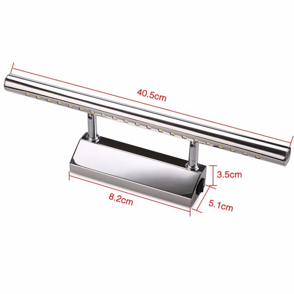 Светодиодный зеркальный светильник для ванной комнаты 5 Вт 110 В переменного тока