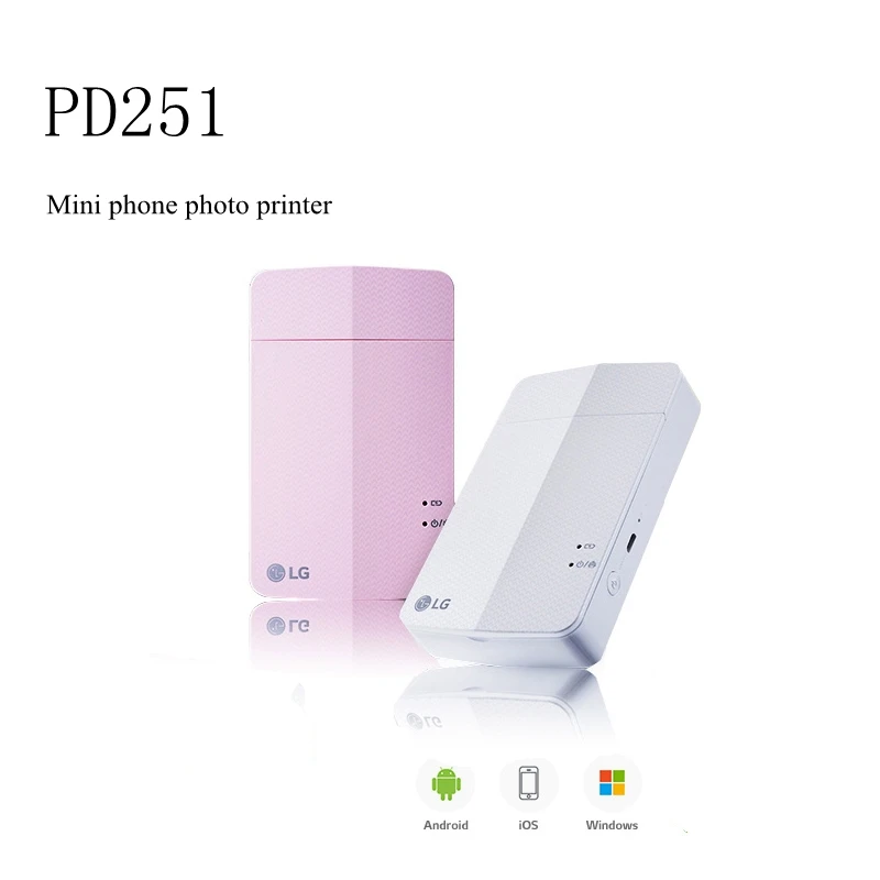 Портативный мини-принтер для фотографий PD251 | Компьютеры и офис