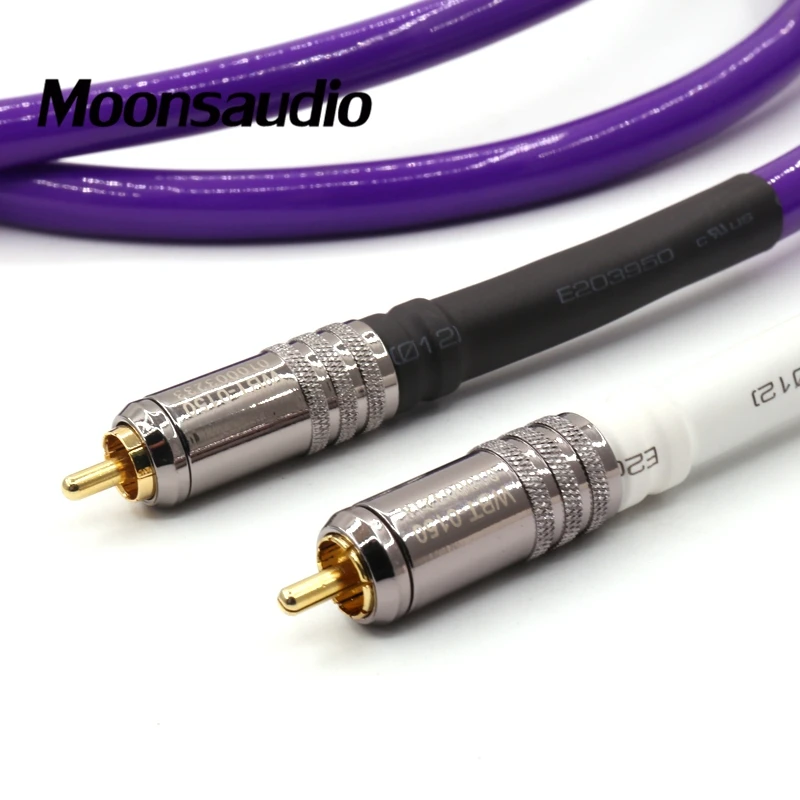 Пара тара лаборатория SA OF8N PRISM RCA аудио соединительный кабель провод с WBT 0150 разъем