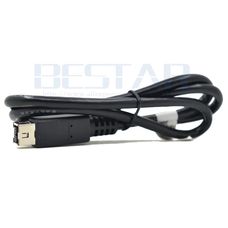 Премиум кабель 1394b Firewire 800 IEEE1394B 9 контактов до штырь-штырь 2 фута (60 см) черный цвет |