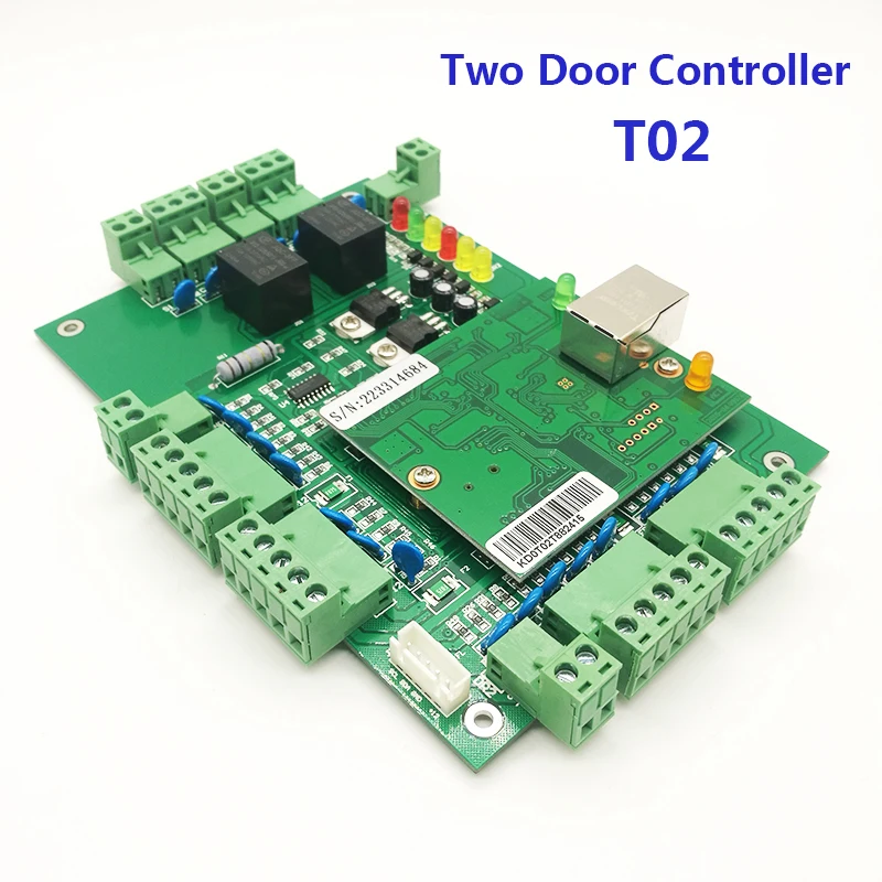 

Weigand T02 две система контроля допуска к двери RFID контроллер доступа TCP/IP двойная дверь система безопасности доступа