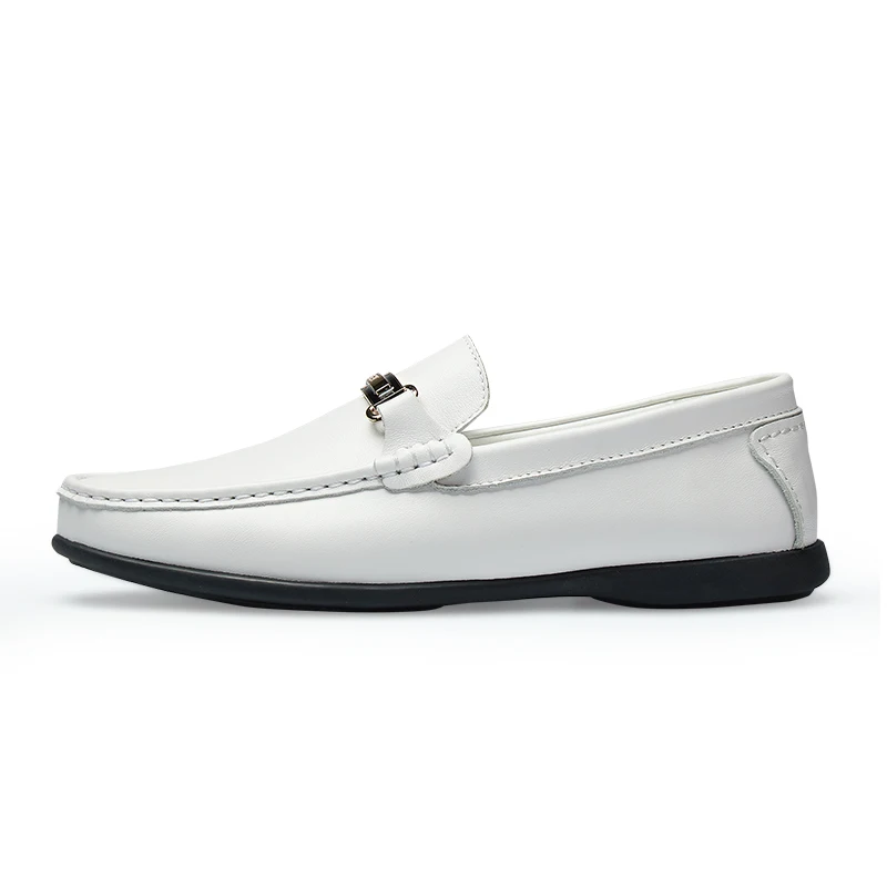 loafer men Casual Shoes Men 2019 Slip On Size 36-47 men's genuine leather shoes#ZQ2007 | Обувь
