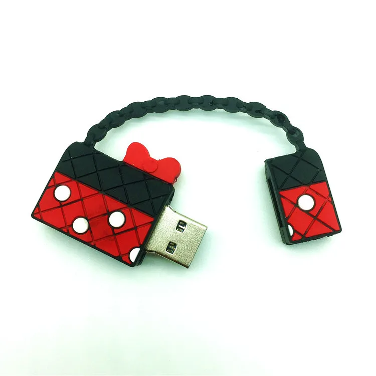 (Более 10 шт.) Бесплатная доставка по индивидуальному заказу USB Сумочка Минни
