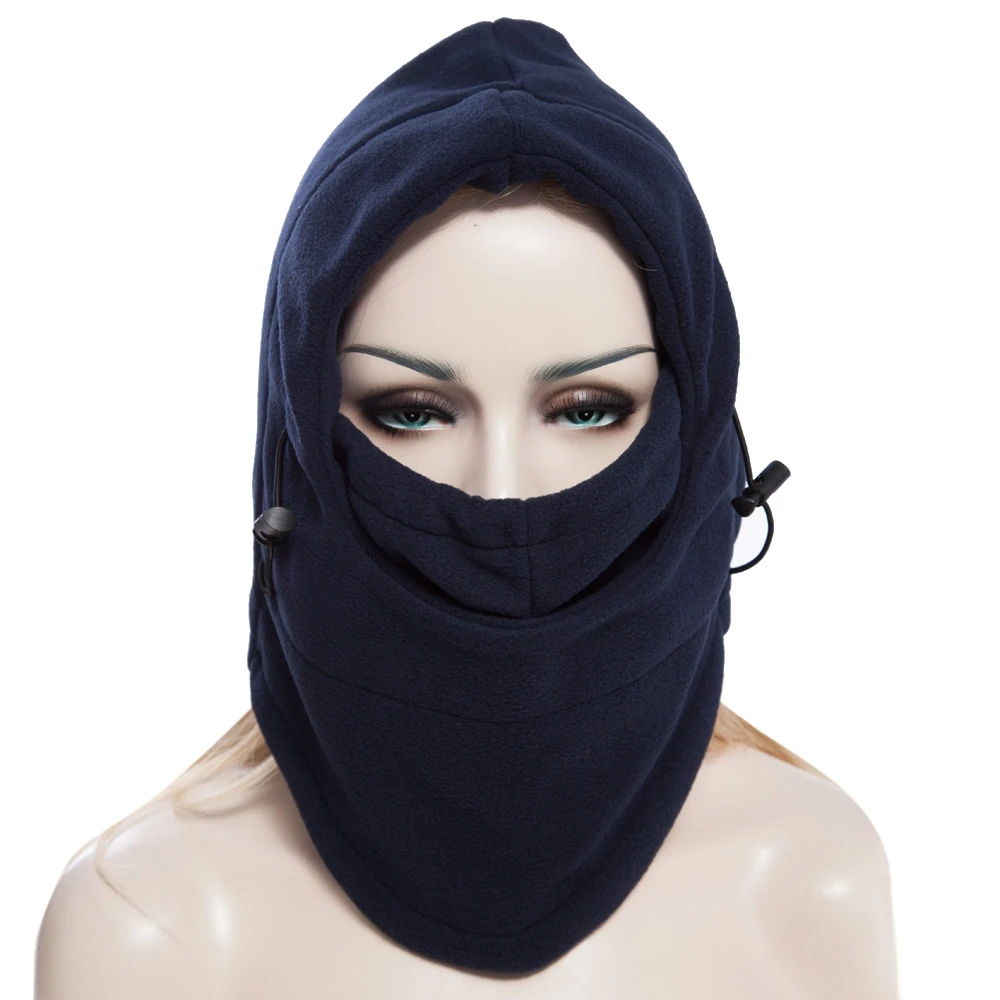 Зимняя шапка шапки утолщенные флисовые мужские ветрозащитные Лыжные маски