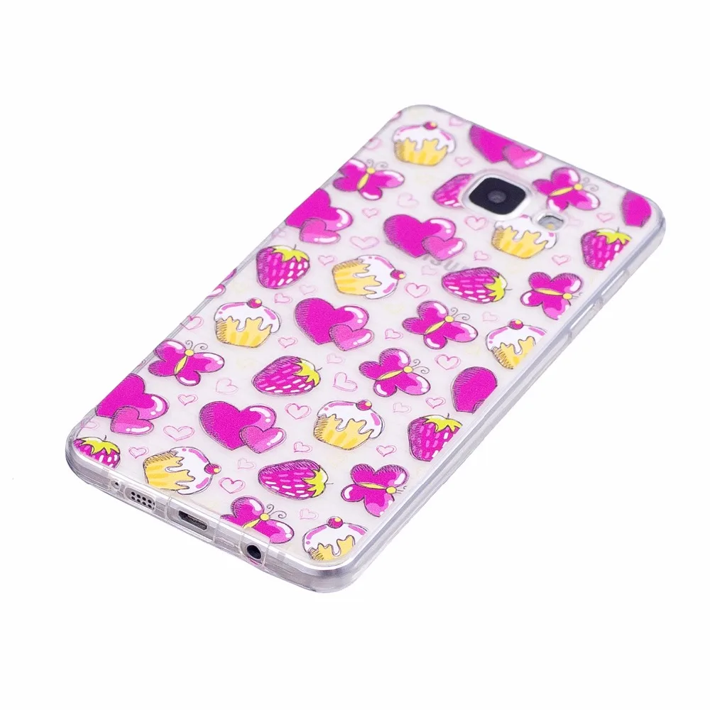 ARYIKUM чехлы для телефонов Samsung Galaxy A5 A510 A510F 2016 Etui Cat прозрачный силиконовый чехол