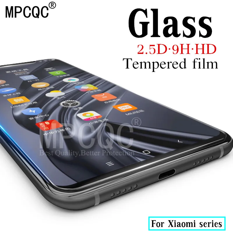 Закаленное Стекло для Xiaomi pocophone F1 Экран протектор 2.5D телефон защитный f1