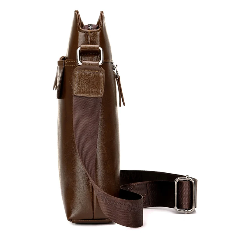 Бренд Мужской Сумка Сплит Кожа Бизнес Случайный Мужчины Crossbody Плеча Модельер