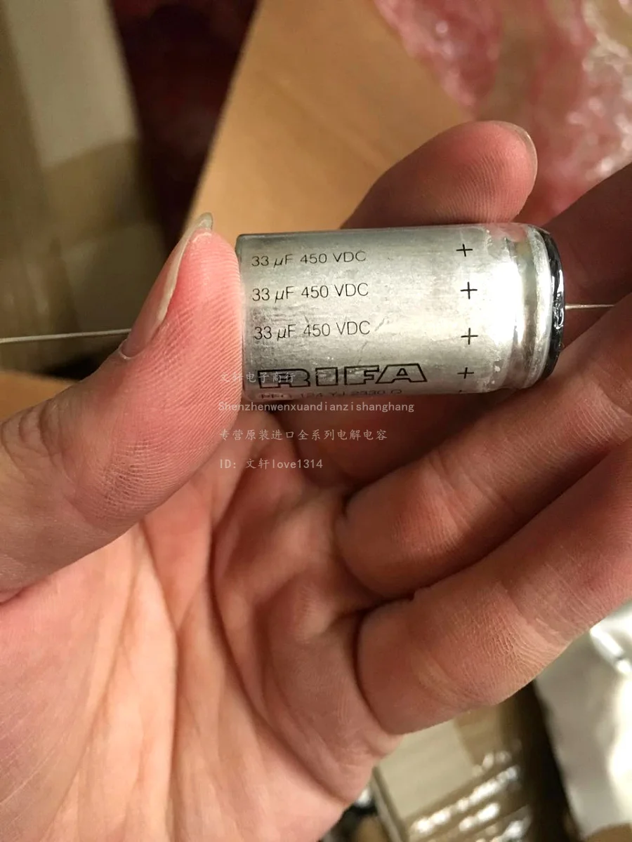 1 шт./5 шт./10 шт. конденсатор серии RIFA PEG124 450v33uf осевой электролитический 33 мкФ 450 в