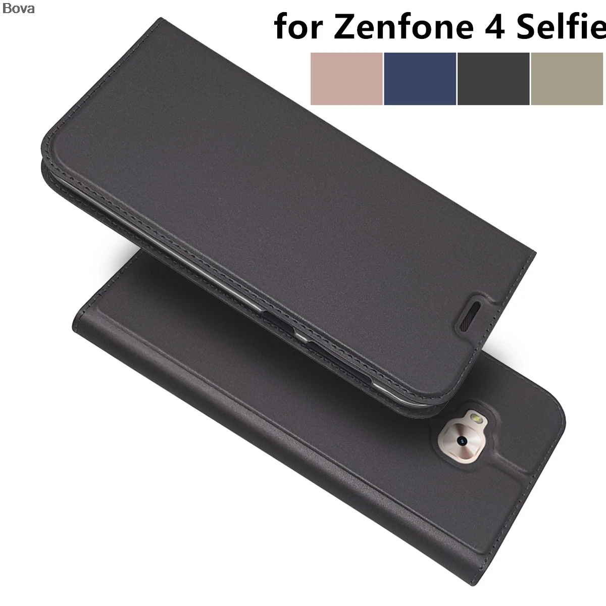 Ультратонкий Магнитный чехол книжка для ASUS Zenfone4 Selfie ZD553KL магнитная адсорбционная