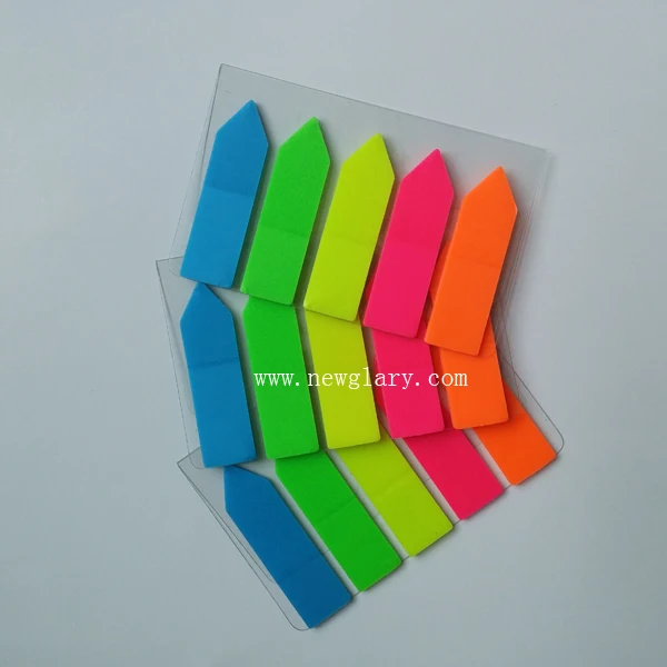 1 шт.) 5 цветов в форме стрелки 100 страниц пластиковая наклейка Post It Закладка Point It Marker Memo Стикеры с флагами липкая бумага для заметок memo pad