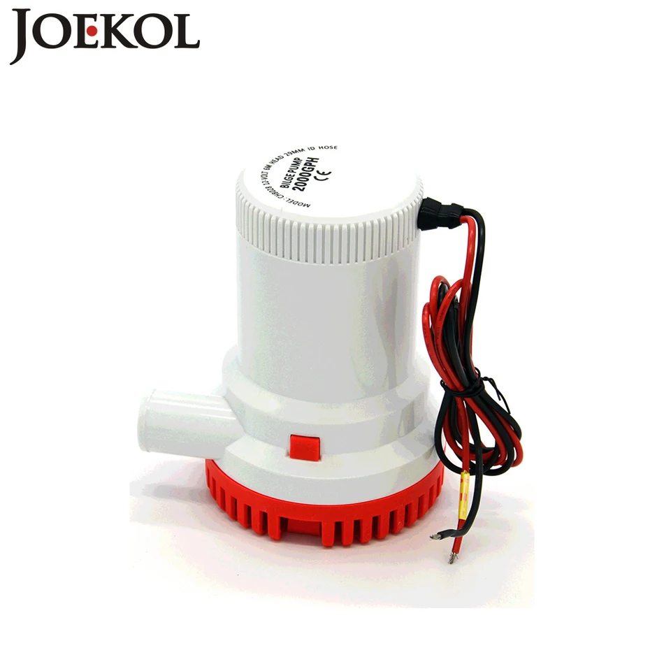 насос лодочный электронасос для лодки Большой поток dc 12 В/24 В погружной лодка