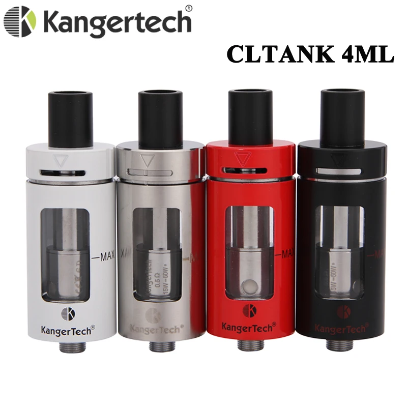 Оригинал Kanger cltank распылитель 2 мл/4 мл сигареты pyrex Стекло CL вапоризатора воздуха с