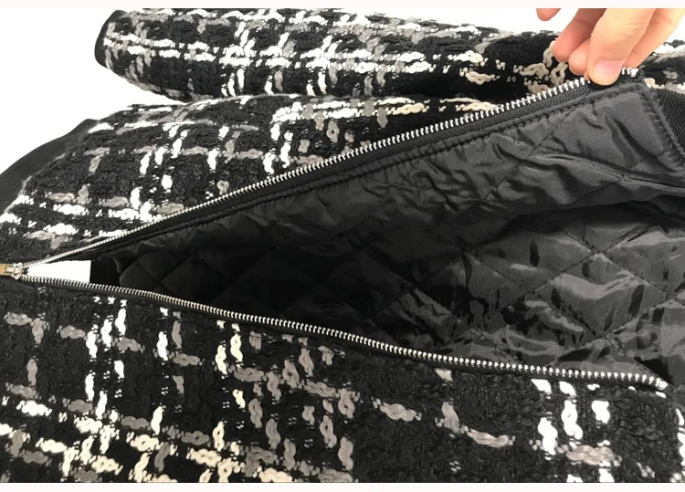 Женское шерстяное пальто короткая твидовая куртка плотное верхняя одежда |