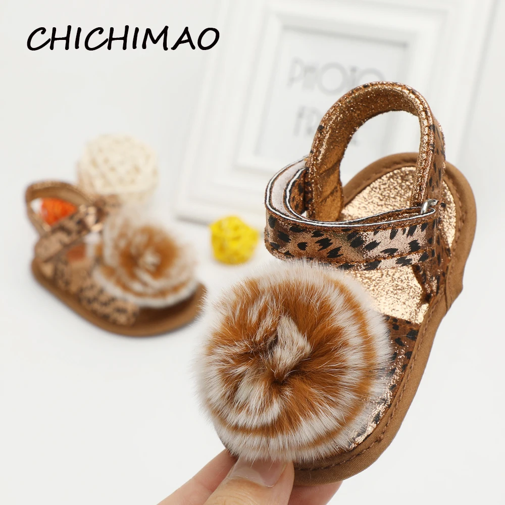 CHICHIMAO/Обувь для малышей с принтом животных мягкая нескользящая обувь цветочным