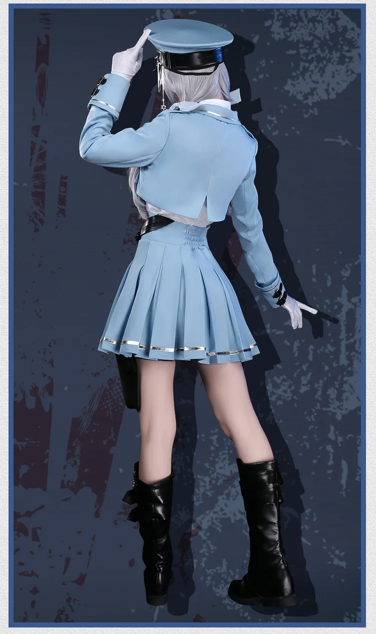 Vsinger Luo Tianyi Uniform Fan art Cosplay costume skirt hat gift for girls | Тематическая одежда и униформа