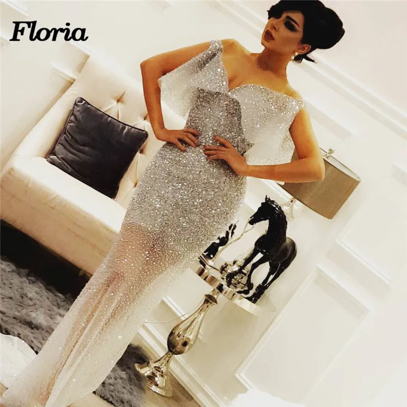 Африканские блестящие вечерние платья русалки 2018 вечернее платье новое арабское