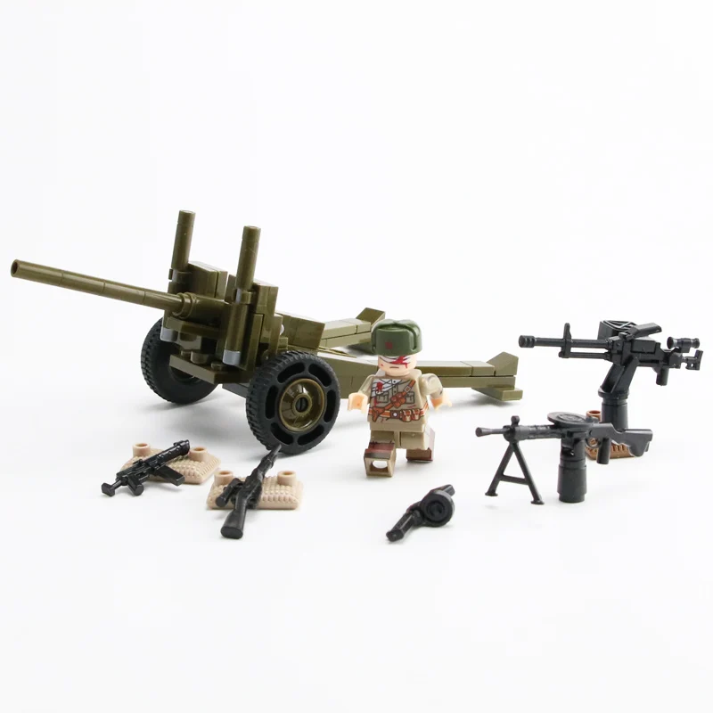 Новая военная советская армия солдатики строительные блоки советское оружие аксессуары военные блоки игрушки для детей подарок