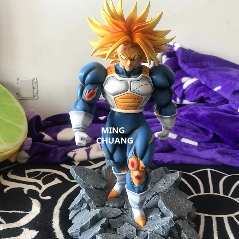 Фигурки Dragon Ball статуя Супер Saiyan Torankusu бюст GK Gohan и лучший друг Готен резиновая фигурка героя Коллекционная модель игрушки