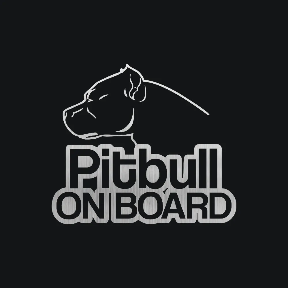 Tangredy 16*13 9 см Pitbull на борту автомобиля наклейка и автомобильная Доберман Стайлинг