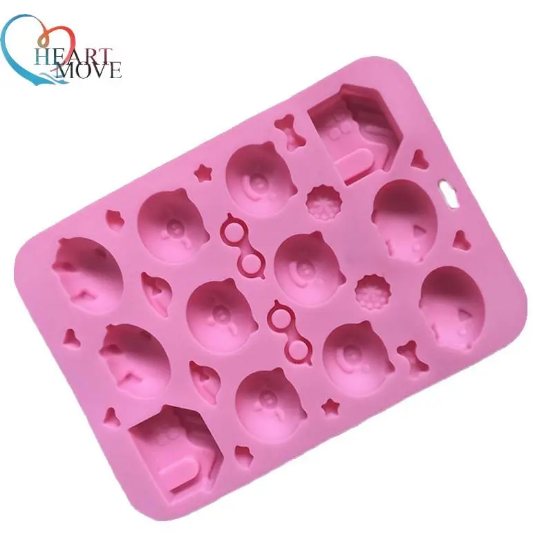 HEARTMOVE Новый DIY Свинья силиконовые формы для помадки на торт мыло шоколада 3D