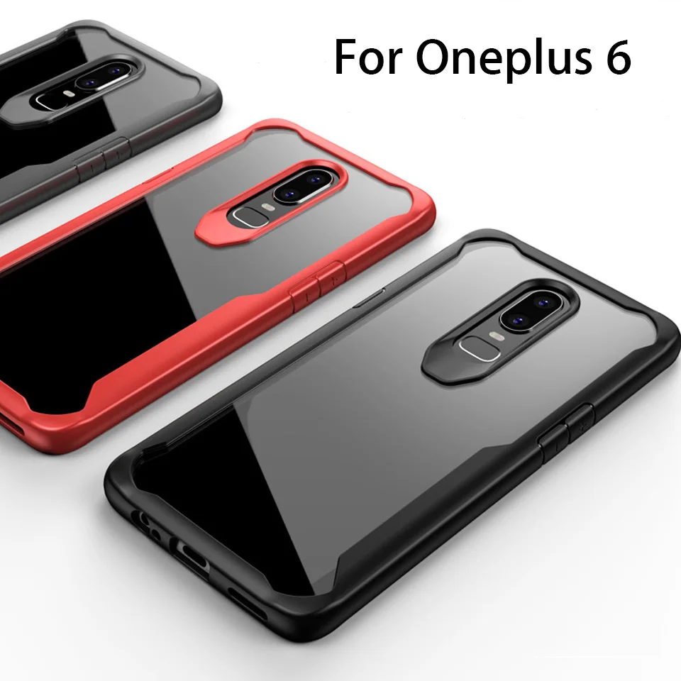 Аксессуары для Oneplus 6 чехол задней панели мягкая силиконовая рамка из ТПУ Жесткий