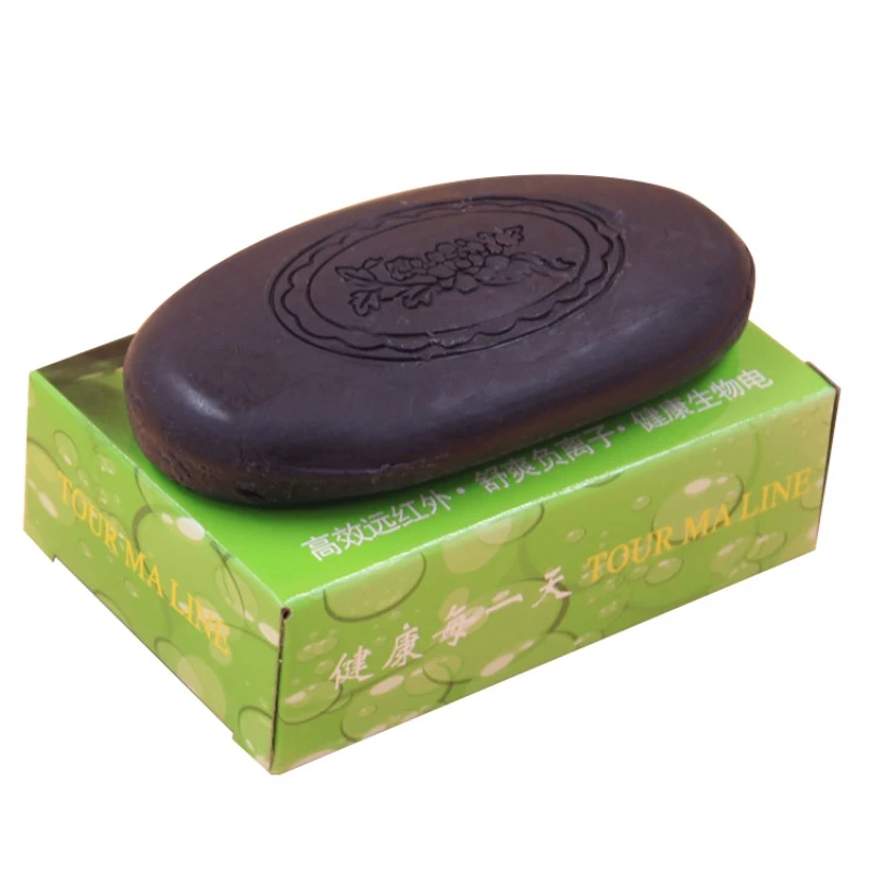 Natural Energy Bamboo Tourmaline Soap For Lady Female Women Face Hand Body Healthy Care Skin Z1 | Красота и здоровье