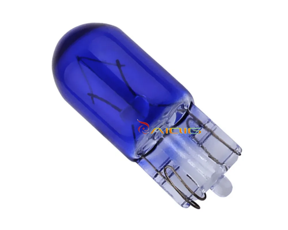 10 шт. T10 W5W 194 холодный белый 5 Вт галогенная лампа сигнала интерьера автомобильный