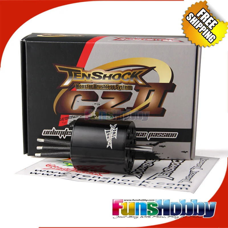 Tenshock 6 полюсный бесщеточный двигатель|brushless motor|motor brushless motormotor motor |
