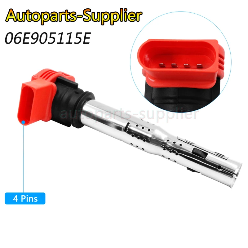 Катушка зажигания 06E905115E для V-W T-ouareg A4 S4 A5 A6 S6 Alroad A7 A8 Q5 Q7 R8 2 8 3 0 V6 4 V8 5 | Автомобили и