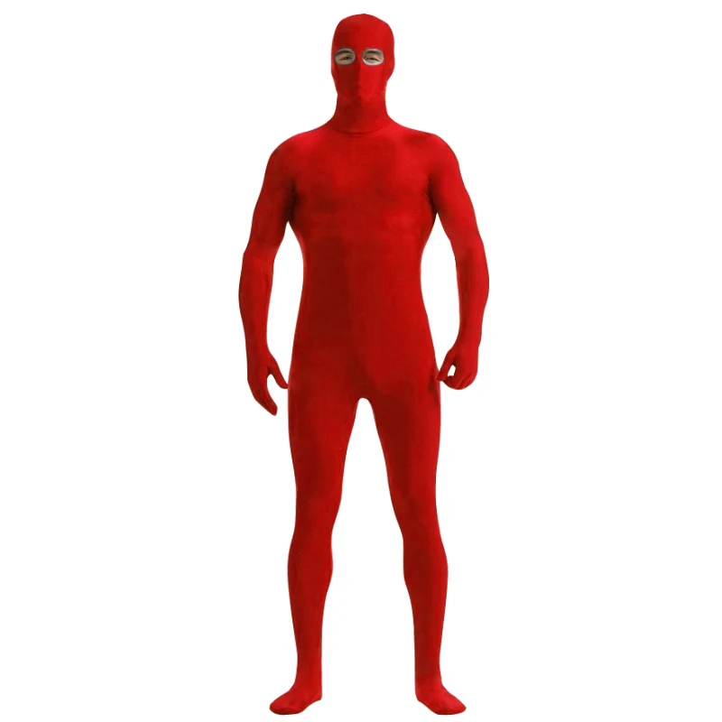 Костюм унисекс из нейлона и спандекса с длинным рукавом|zentai lycra|nylon zentai suitnylon |