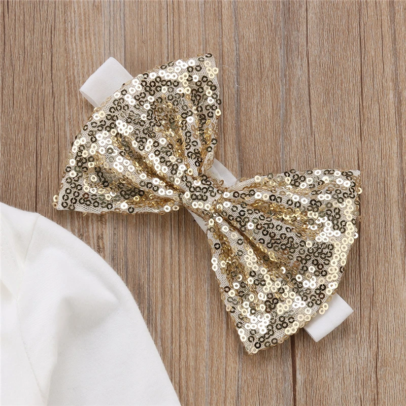 Комплект одежды из 4 предметов для маленьких девочек боди с юбкой пачкой на День