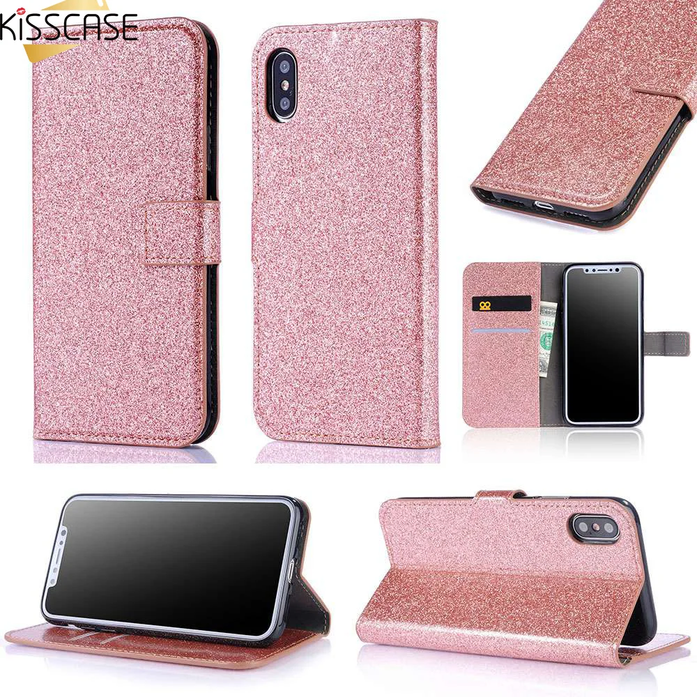 Роскошный кожаный чехол-бумажник KISSCASE с подставкой и откидной крышкой для huawei P20