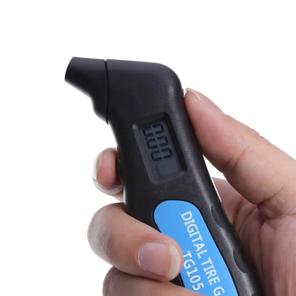 2019 High Quality Car Tire Pressure Guage Digital Bike Truck Auto LCD Meter Tester Tyre Gauge TG105 #277276 | Инструменты
