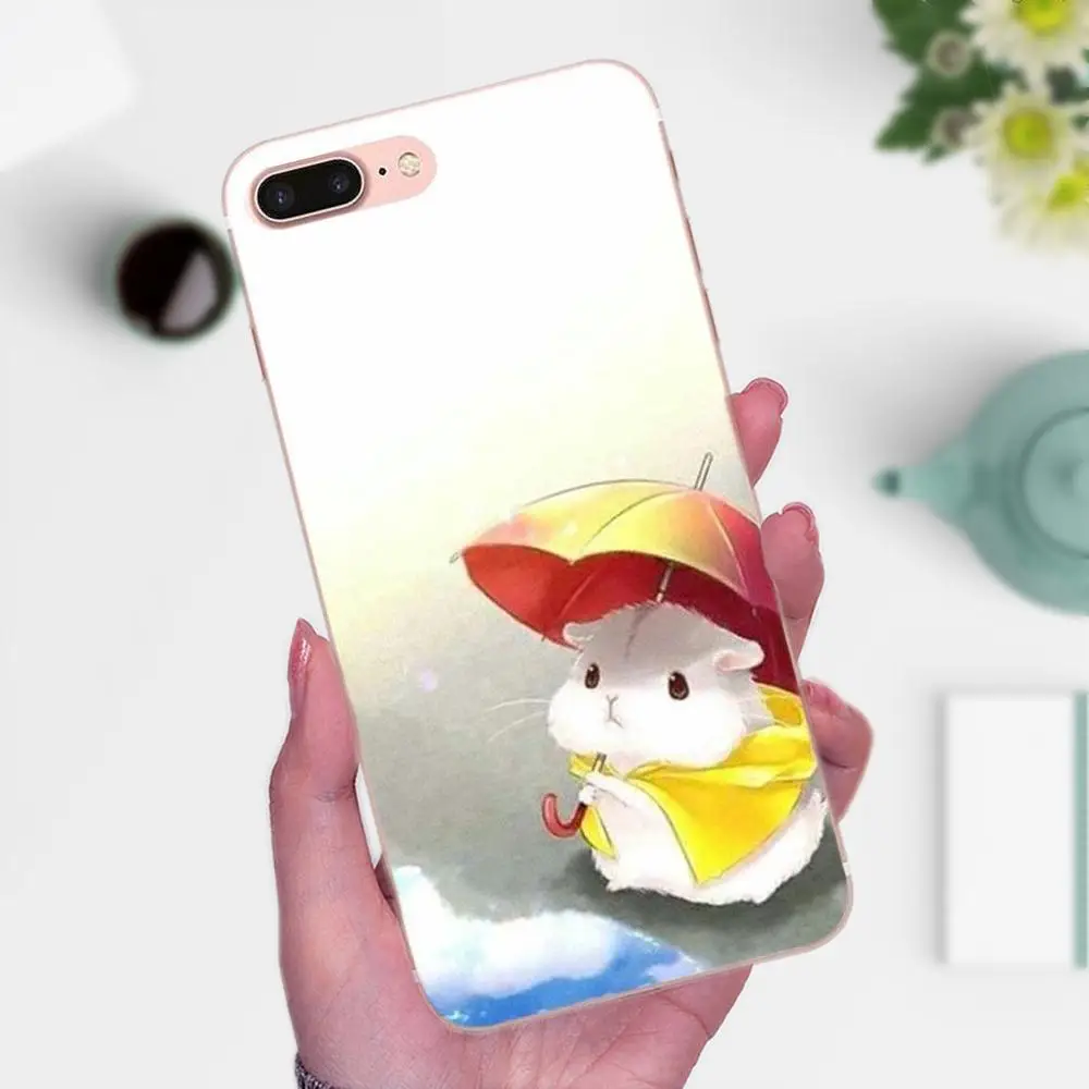 Для Xiaomi Mi3 Mi4 Mi4C Mi4i Mi5 Mi 5S 5X 6 6X 8 SE A1 Max Mix 2 Note 3 4 TPU печать милое животное хомяк|Бамперы|