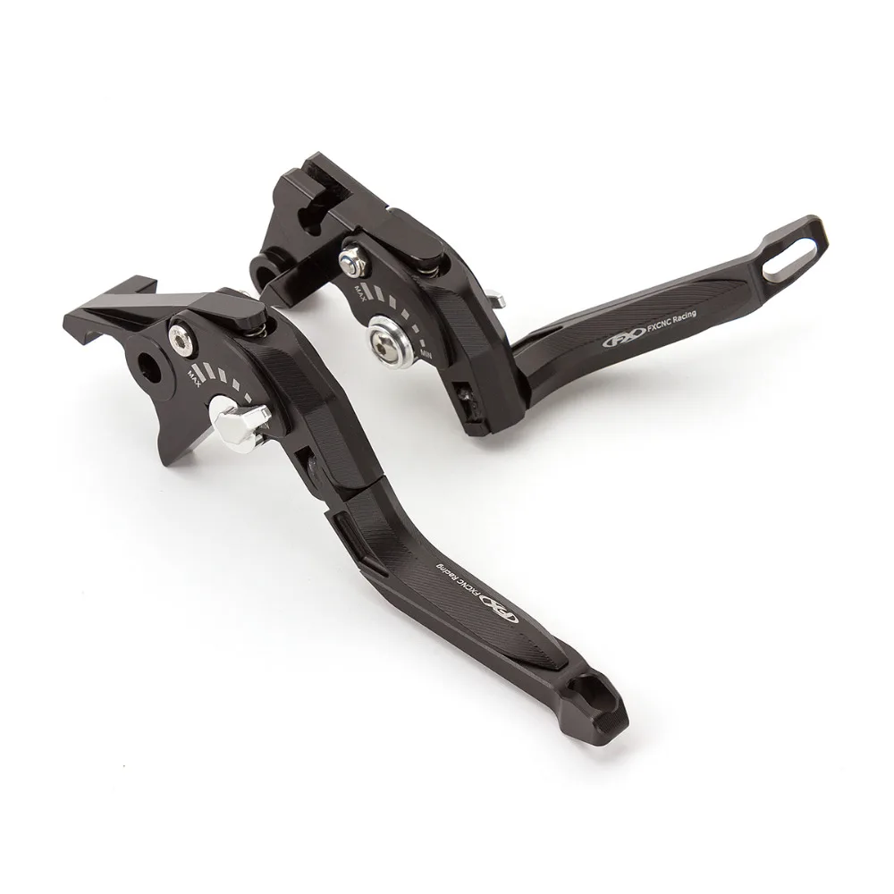 FX CNC Adjustable 3D Rhombus Motorcycle Folding Extendable Brake Clutch Levers For DUCATI SUPERSPORT S 2017 Motorcycles | Автомобили и