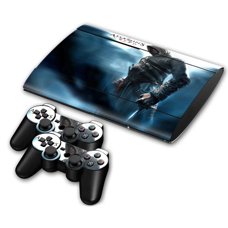 Новая версия Дизайн Наклейка Обложка винила кожи Стикеры протектор для PS3 Super Slim 4000 первоначально
